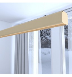 Linearlampe Pendelleuchte LED - ANTONIUS Elfenbein - 0,5 m - 1m - 1,5m - 2m