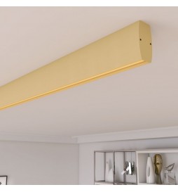 Lineare LED - Deckenaufbauleuchte - RICHARD elfenbein- 0,5 m - 1m - 1,5m - 2m