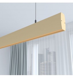 Linearlampe Pendelleuchte LED - RICHARD Elfenbein - 0,5 m - 1m - 1,5m - 2m
