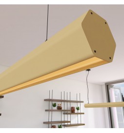 Linearlampe Pendelleuchte LED - PACO Elfenbein - 0,5 m - 1m - 1,5m - 2m