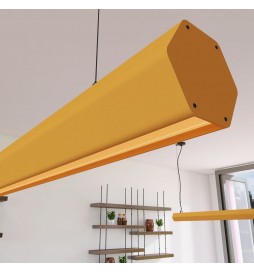 Linearlampe Pendelleuchte LED - PACO Pastellgelb - 0,5 m - 1m - 1,5m - 2m