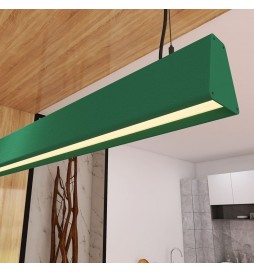 Linearlampe Pendelleuchte LED - CARMEN schwarz- 0,5 m - 1m - 1,5m - 2m