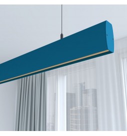 Linearlampe Pendelleuchte LED - RICHARD Azurblau - 0,5 m - 1m - 1,5m - 2m