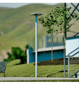 LED Straßenleuchte SOLAR 100W SUNWAY ILU10