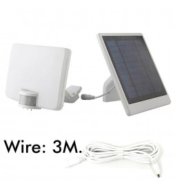 12 W Solarstrahler – Weiß – mit PIR-Präsenzsensor – 4000 K