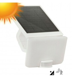 12 W Solarstrahler – Weiß – mit PIR-Präsenzsensor – 4000 K
