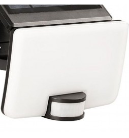 Solarstrahler LED - 1500lm - Schwarz - Mit PIR-Präsenzsensor - 4000K