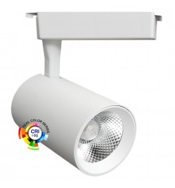 LED Strahler 30W PARMA Weiß 1-Phasen Schienensystem CRI +92