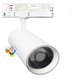 LED Strahler 40W -34W - FARUM - Weiß - 3-Phasen Schienensystem - CRI+92 - UGR13 - HIGH LUMEN 140Lm/W