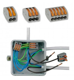 Schnellverbinder – 2 Eingänge – PCT-212 für Elektrokabel