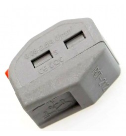 Schnellverbinder – 2 Eingänge – PCT-212 für Elektrokabel