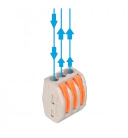Schnellverbinder – 3 Eingänge – PCT-212 für Elektrokabel