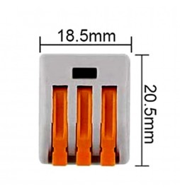 Schnellverbinder – 3 Eingänge – PCT-212 für Elektrokabel