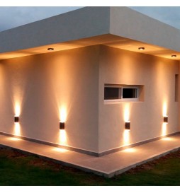 LED 12W Wandleuchte Außen CANNES