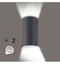 LED 12W Wandleuchte Außen CANNES