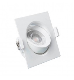 LED Strahler Downlight  Schwenkbar Quadratisch 7W  45º