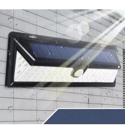 LED 10W Wandleuchte Solar mit Bewegungsmelder PIR